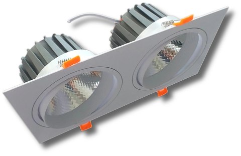 Lampa sufitowa podtynkowa podwójna LUO 30W 4500K Lampa sufitowa podtynkowa podwójna LUO 30W 4500K