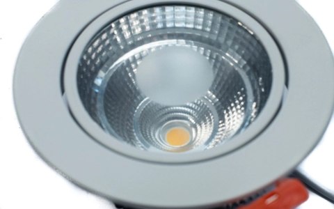 Oczko oprawa sufitowa Downlight COB 12W 6000K 1200lm 230V