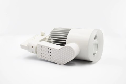 Reflektor LED lampa szynowa biała 30W 3 fazowa 4500K 3500lm kąt świecenia 30° Reflektor LED lampa szynowa biała 30W 3 fazowa 4500K 3500lm kąt świecenia 30°