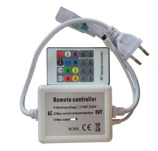 Sterownik zasilacz do węża stabilizator napięcia 1000W 1 strona RGB 230V