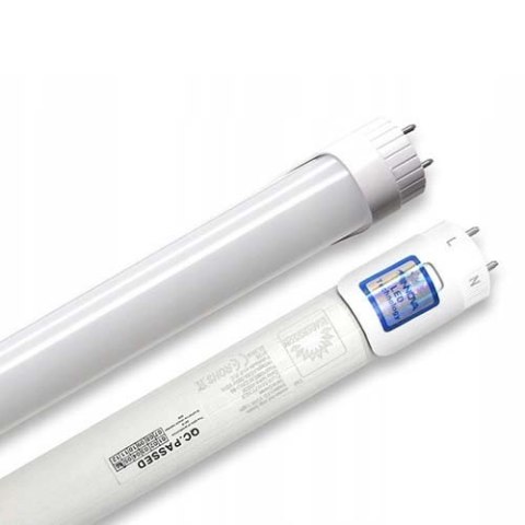 Świetlówka LED tuba T8 aluminium plastik 22W 150cm 6500K biała zimna 2160lm jednostronna Świetlówka LED tuba T8 aluminium plastik 22W 150cm 6500K biała zimna 2160lm jednostronna