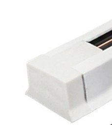 Szyna 1 fazowa biała 1mb listwa szynowa do lamp + zasilanie zaślepka