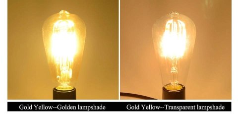 Żarówka LED ST64 E27 Filament 2300K 8W retro typ Edison barwa ciepła Żarówka LED ST64 E27 Filament 2300K 8W retro typ Edison barwa ciepła