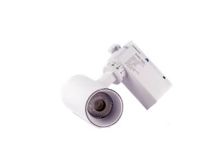 Reflektor LED lampa szynowa biała 10W 1 fazowa 4000K 1000lm kąt świecenia 30°