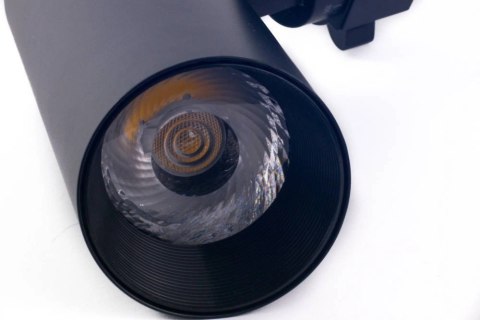 Reflektor LED lampa szynowa czarna 10W 1 fazowa 3000K 1000lm kąt świecenia 30°