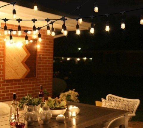 Żarówka vintage retro Edison Filament LED 1W G45 E27 2300K amber barwa ciepła Żarówka vintage retro Edison Filament LED 1W G45 E27 2300K amber barwa ciepła