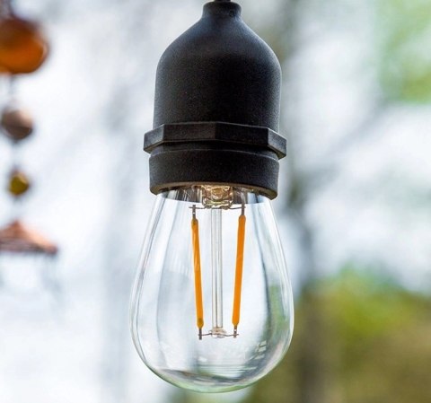 Żarówka vintage retro Edison Filament LED 2W G45 E27 4000K barwa nautralna
