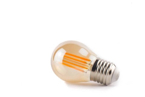 Żarówka vintage retro Edison Filament LED 4W G45 E27 2300K amber barwa ciepła Żarówka vintage retro Edison Filament LED 4W G45 E27 2300K amber barwa ciepła