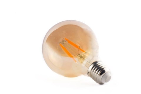 Żarówka vintage retro Edison Filament LED 4W G80 E27 2300K amber barwa ciepła Żarówka vintage retro Edison Filament LED 4W G80 E27 2300K amber barwa ciepła