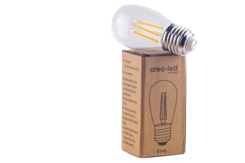 Żarówka vintage retro Edison Filament LED 4W ST45 E27 2800K barwa ciepła Żarówka vintage retro Edison Filament LED 4W ST45 E27 2800K barwa ciepła