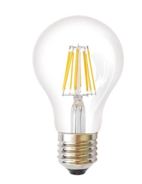 Żarówka vintage retro Edison Filament LED 8W A60 E27 4000K barwa neutralna Żarówka vintage retro Edison Filament LED 8W A60 E27 4000K barwa neutralna
