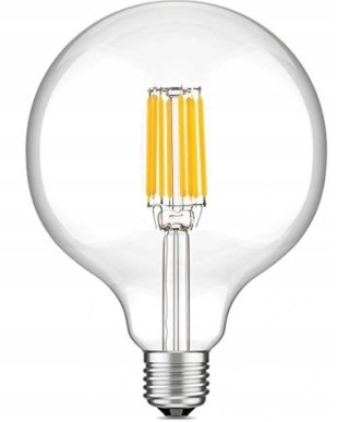 Żarówka vintage retro Edison Filament LED 8W G80 E27 2700K barwa ciepła