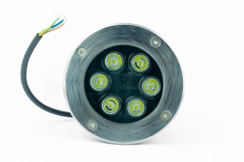 Lampa najazdowa dogruntowa LED 230V 6W 3000-3200K 600lm kąt świecenia 30° IP65 Lampa najazdowa dogruntowa LED 230V 6W 3000-3200K 600lm kąt świecenia 30° IP65