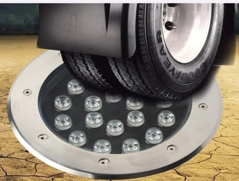 Lampa najazdowa dogruntowa LED 230V 6W 3000-3200K 600lm kąt świecenia 30° IP65 Lampa najazdowa dogruntowa LED 230V 6W 3000-3200K 600lm kąt świecenia 30° IP65
