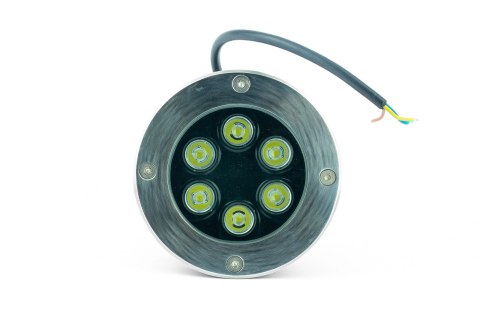 Lampa najazdowa dogruntowa LED 230V 6W 6000-6500K 600lm kąt świecenia 30° IP65