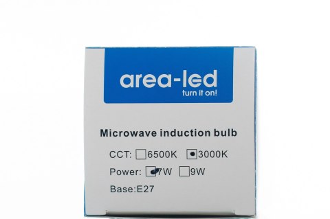Żarówka LED bulb E27 z czujnikiem ruchu 7W 700lm 6500K biała zimna Żarówka LED bulb E27 z czujnikiem ruchu 7W 700lm 6500K biała zimna