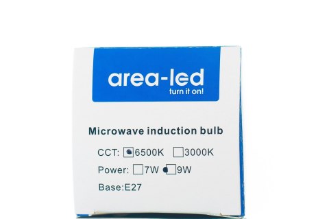Żarówka LED bulb E27 z czujnikiem ruchu 9W 900lm 6500K biała zimna Żarówka LED bulb E27 z czujnikiem ruchu 9W 900lm 6500K biała zimna